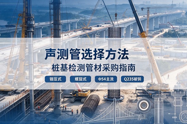 自贡声测管选型标准