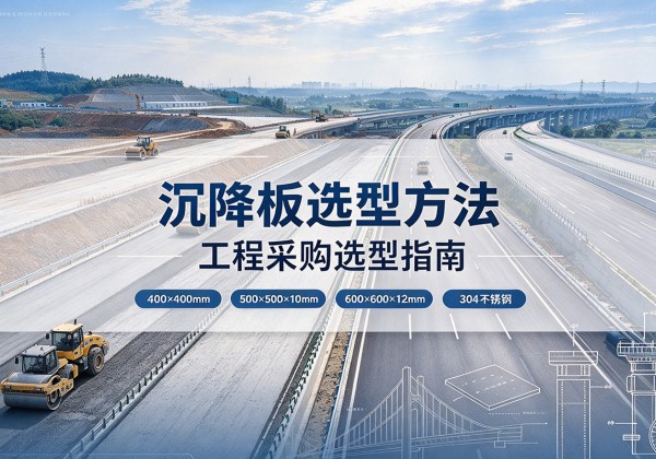 自贡沉降板选择方法