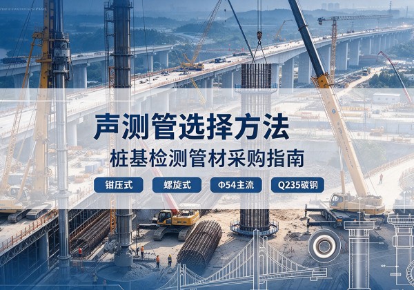 自贡声测管选型标准