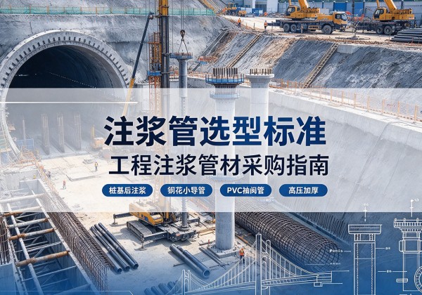 自贡注浆管选型标准